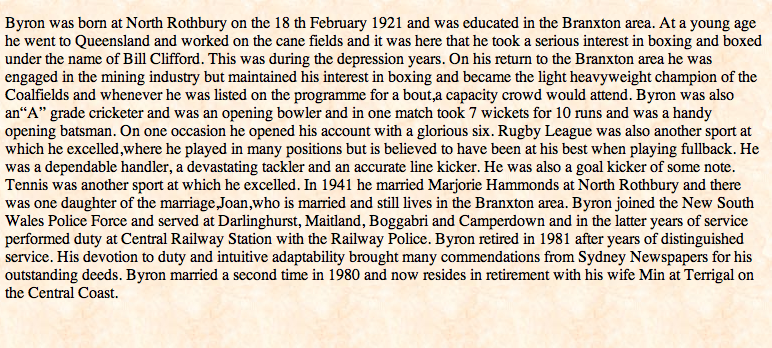 Byron Edric James (Bill) Smith